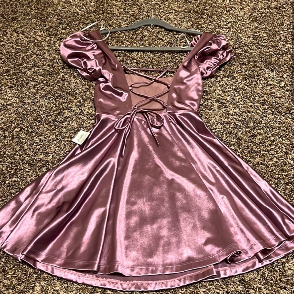 Elegant Lavender Dress